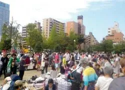 錦糸町「錦糸公園」フリーマーケット(C)リサイクル運動市民の会
