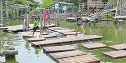 「GW＆連休に必見！　関東のおすすめ人気アスレチック施設トップ10」の写真