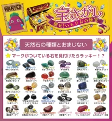 宝さがしで見つけられる宝石の種類
