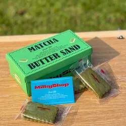 抹茶の香りとコクが楽しめる「抹茶 バターサンド」