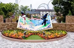 「リサとガスパールのわくわくハロウィンパーティー」タウン内装飾（※イメージ）