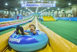 親子で大興奮！4種のスライダーで遊べる