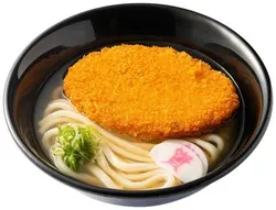 資さんうどんの新メニュー「コロッケうどん」
