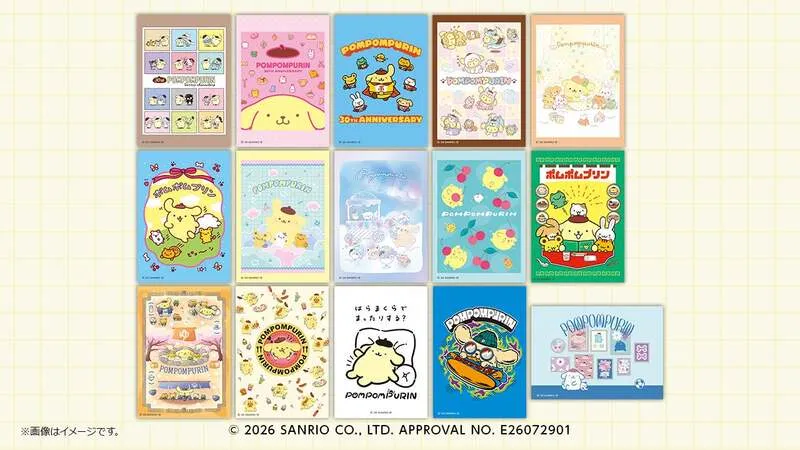 全29種類のキャラクタービジュアル