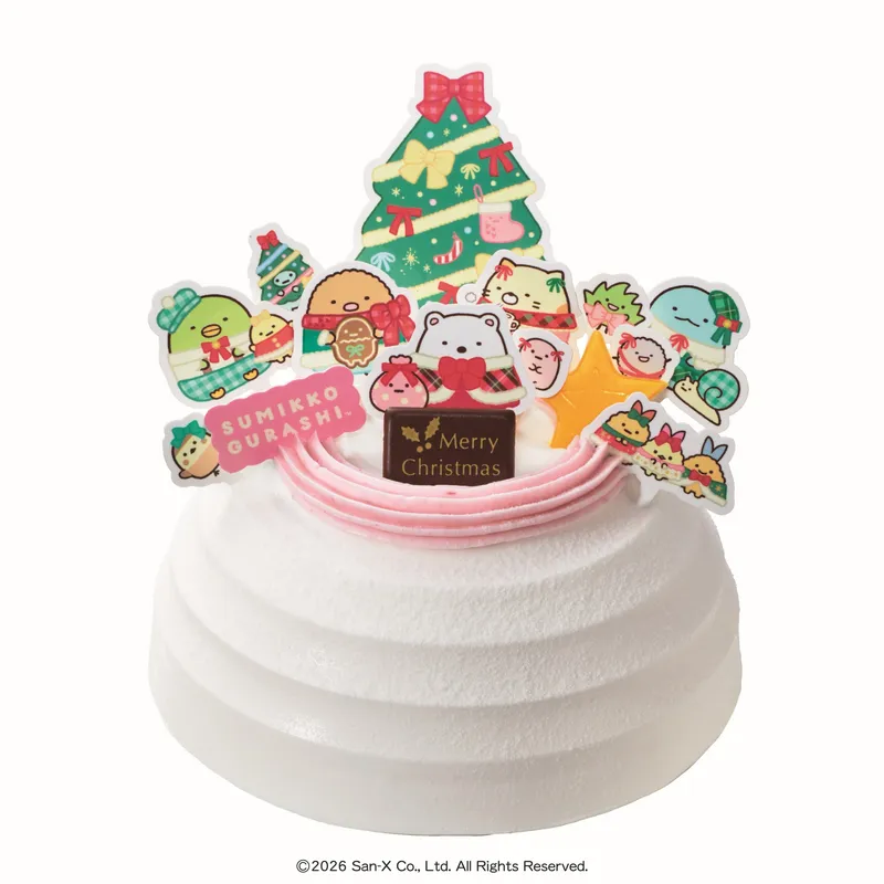 ファミリーマート「すみっコぐらし かざって楽しいクリスマスケーキ」