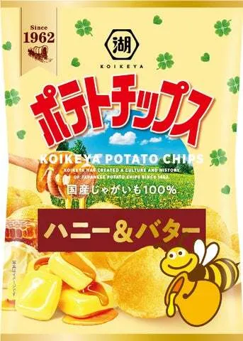 湖池屋「ポテトチップス ハニー＆バター」
