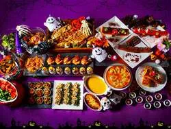 魔女のキッチンがテーマの「ハロウィン・ランチ・ブッフェ」