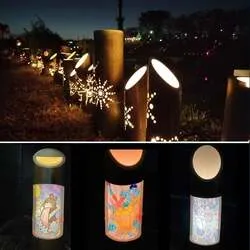 「灯籠流しに竹灯り作り、音楽ライブに屋台グルメも　柏の葉T-SITEで秋祭り開催」の写真