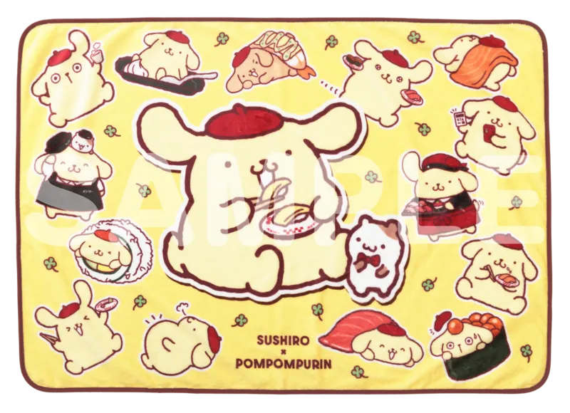 オリジナルデザインのブランケット