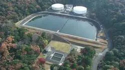 高山浄水場の見学ツアー案内