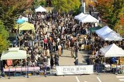 代官山蚤の市の会場イメージ