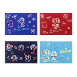 ドラえもん未来デパートEXCLUSIVE ネオンライン ポストカード（左上からBlue、Red、左下からNavy、Aqua Blue）各550円（税込）