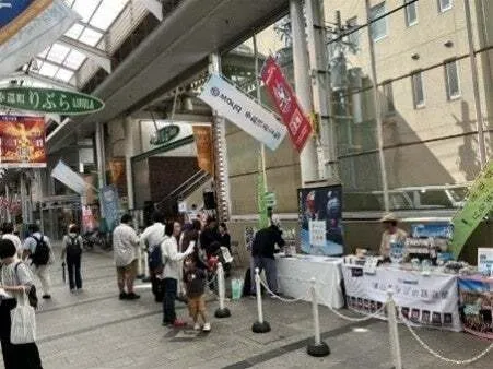 鉄道グッズ販売（過去開催時の様子）