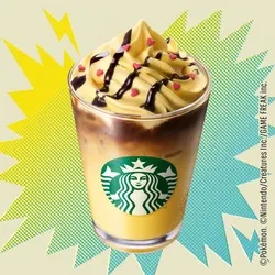 スターバックス「ピカチュウ ハニークリーム ラテ」