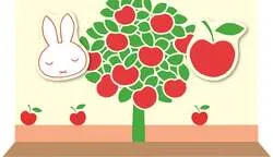 りんごの木フォトスポット（イメージ）