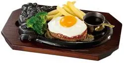 ブロンコビリー「ぷるっと卵のてりたまビリーハンバーグランチ」