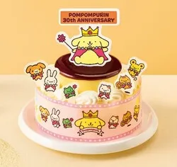 セブン‐イレブン「ポムポムプリン アニバーサリークリスマスケーキ」