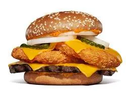 バーガーキング「ビーフ＆ダブルハッシュ ビッグマウスギルティ」