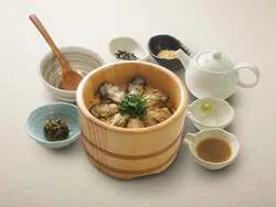 おひつごはん四六時中「ひとくち浜ゆで牡蠣おひつごはん」
