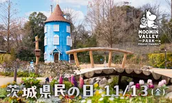 「茨城・山梨県民の日は高校生以下無料！　クリスマスのムーミンバレーパークへおでかけ」の写真