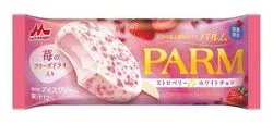 森永乳業「PARM（パルム） ストロベリー＆ホワイトチョコ」