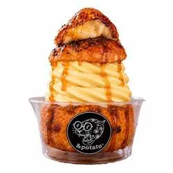 ［群馬］＆potato（R） 限界まで蜜芋入れたブリュレスコーンソフト 1,000円