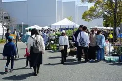 第9回はなのわマルシェ（第8回はなのわマルシェの風景）