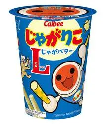 じゃがりこ×太鼓の達人 コラボパッケージ／オープン価格（想定価格 税込245円前後）