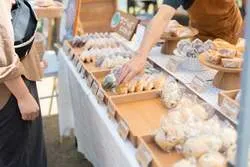 マルシェに出店するショップのイメージ