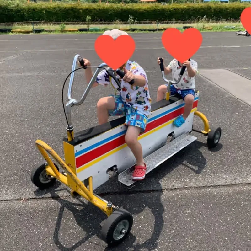 おもしろ自転車は原則土日祝日に営業（ユーザー提供画像）