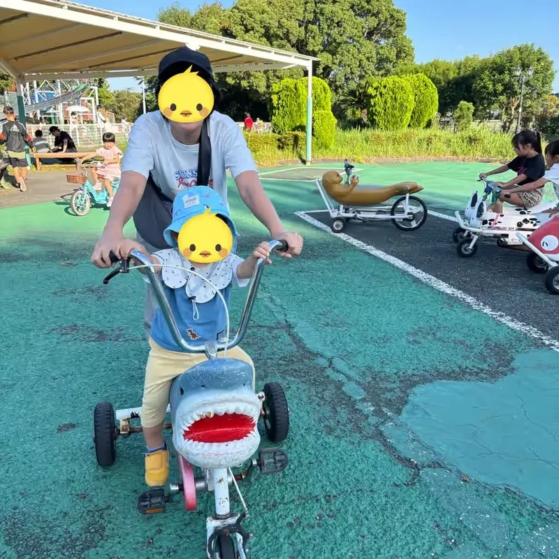 生き物の自転車がいっぱいの「Animal CYCLE AREA」