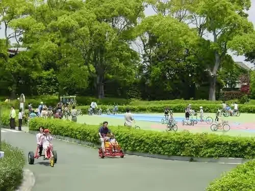 本格的なBMXコースも併設されています