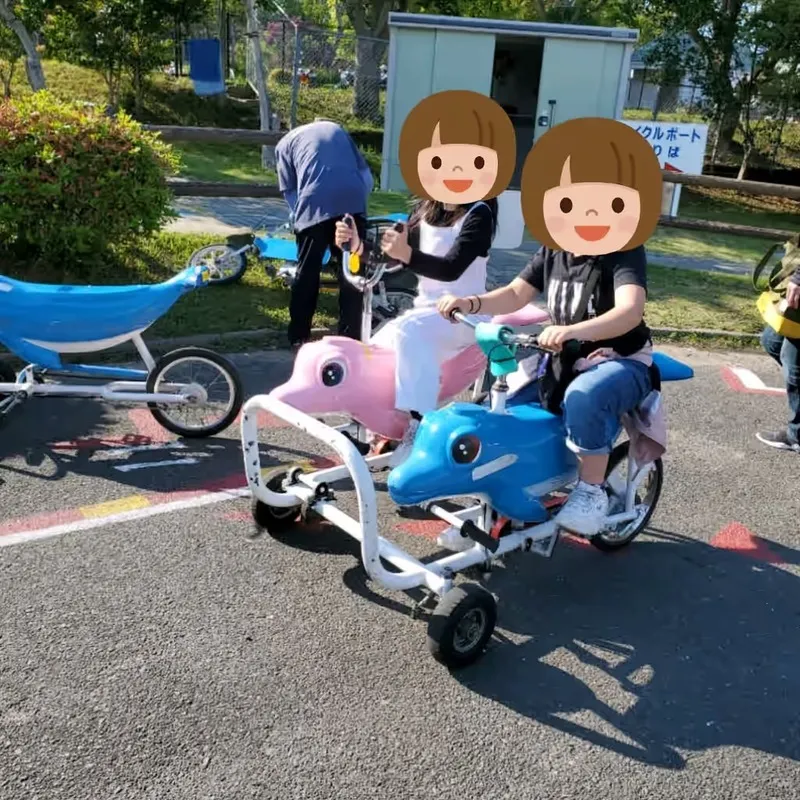 友達同士や家族で息をあわせてこいでみよう（ユーザー提供画像）