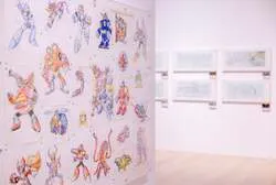 ラフスケッチ展示（東京会場）