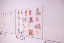 ラフスケッチ展示（東京会場）