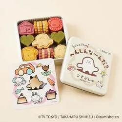 【シナぷしゅ】ぷしゅぷしゅ へんしんな〜んだ？クッキー缶／3,564円