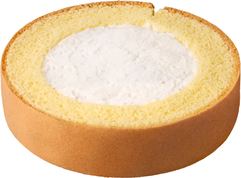 生クリームロールケーキ／213円