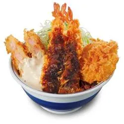 海老トリプル丼 通常店舗：979円/券売機店舗：980円