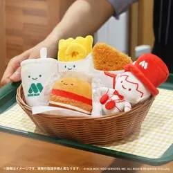 モスバーガーのぬいぐるみ ラインナップ