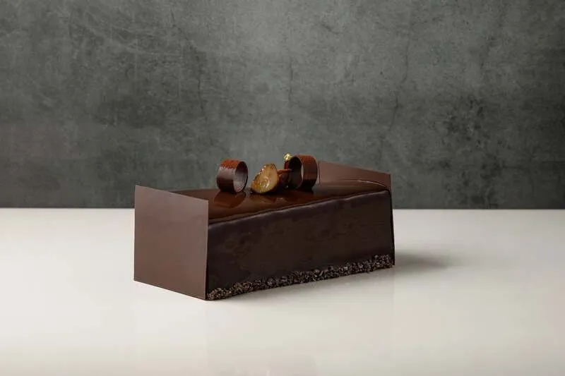 「丹波栗とチョコレートのブッシュ」