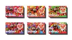 「ピノパくじ」限定パッケージ（全6種）※10月中旬から順次切り替え