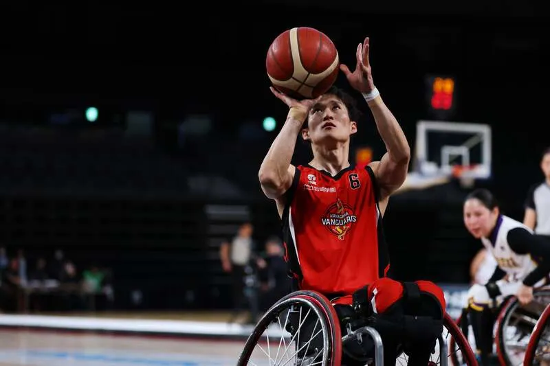 車いすバスケ 前田柊選手（神奈川VANGUARDS）
