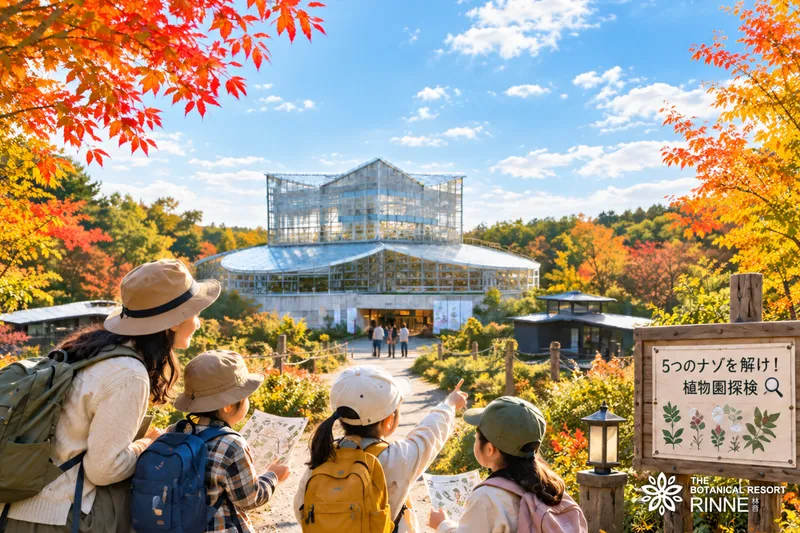 5つのナゾを解け！植物園探検