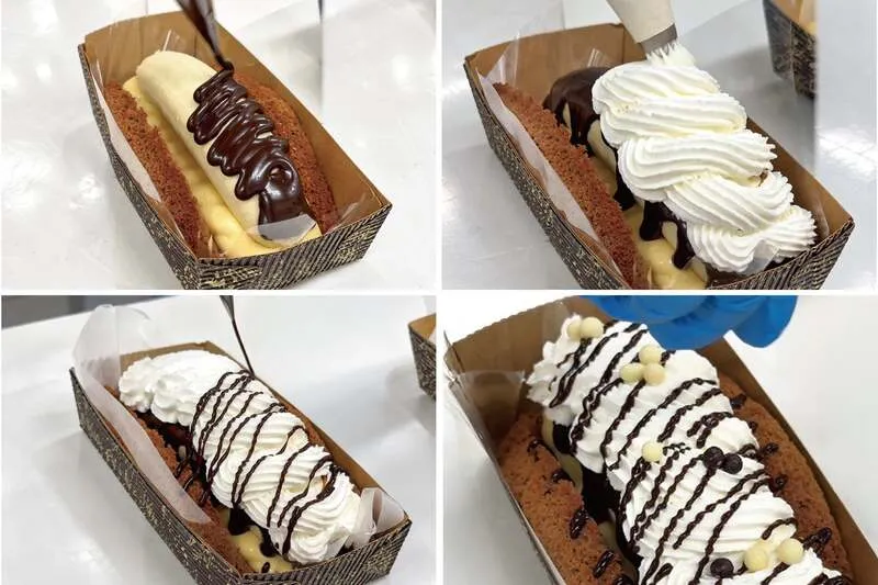 チョコバナナ オムレット 1,300円