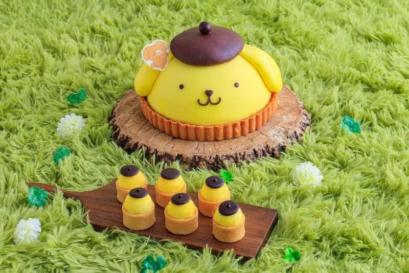 ポムポムプリンと“タルト”の仲良しタルト