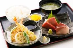 刺身＆天ぷら定食（1,480円）