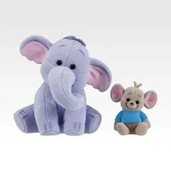 G賞〈ランピー＆ルー〉ぬいぐるみ風フロッキーフィギュア