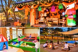 「カレーや豚汁が食べ放題のハロウィン！焚き火や大型キッズスペースも 三重県菰野町で」の写真
