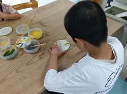 楽焼絵付け体験