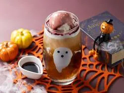 マシュマロゴーストのカフェソーダ